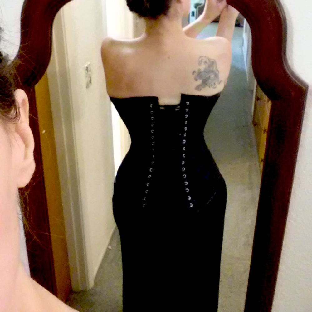 26” steel boned overbust corset